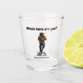 Bugbear Hero Redding Kind Fantasy Art Shot Glas