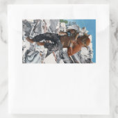 Bugbear Hero redt Stickers van kinderfantasiekunst (Tas)