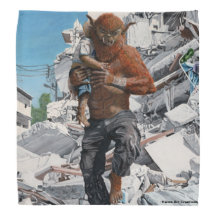 Bugbear Hero Secourt enfant Imaginaire Art Bandana