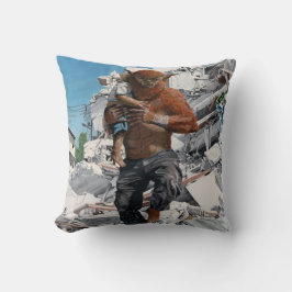 Bugbeer Hero Redcuing Child Fantasy Sierkussen