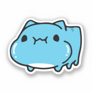 BugCat Capoo kat, Kawaii Comic Kat liefde Sticker