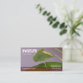 BugFish Fotografie Bug Sjabloon Visitekaartje (Staand voorkant)