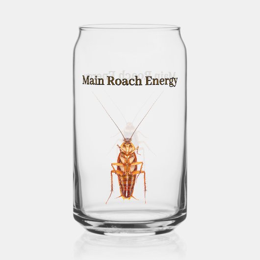 Bugged & Boujee Glass | The Unhinged Closet Blikvorm Glas (Voorkant)