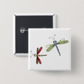 Buggin ook jij. vierkante button 5,1 cm (Voorkant /achterkant)