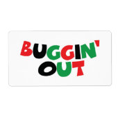 Buggin-out Etiket (Voorkant)