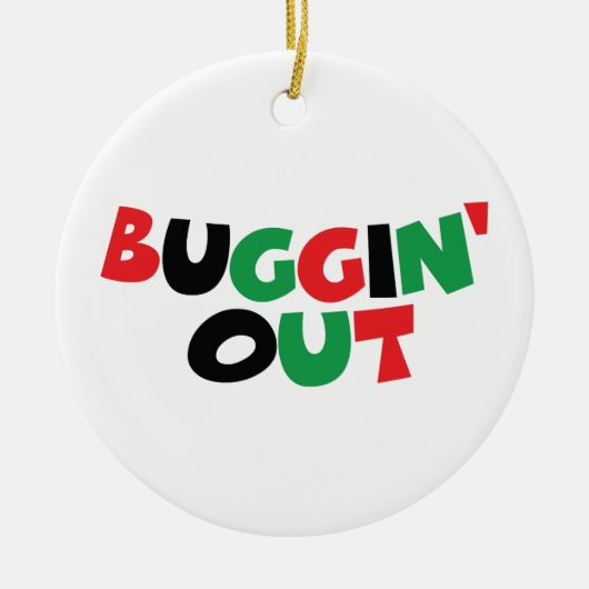 Buggin-out Keramisch Ornament (Voorkant)