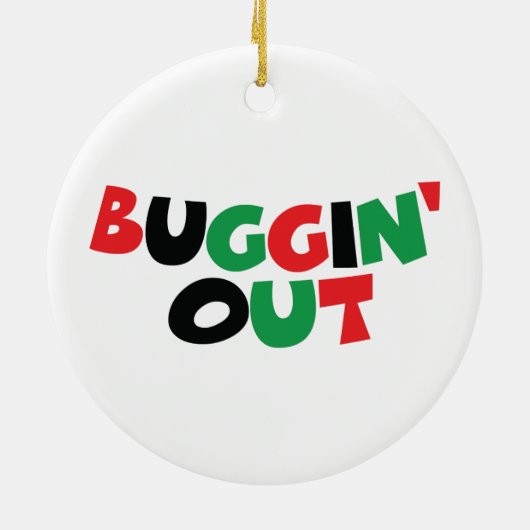 Buggin-out Keramisch Ornament (Achterkant)