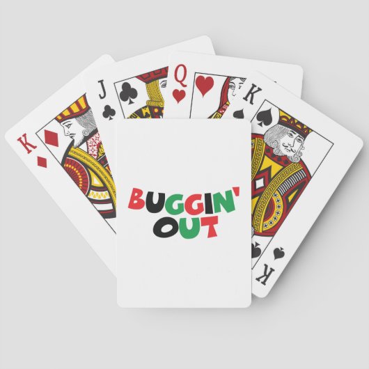 Buggin-out Speelkaarten (Achterkant)