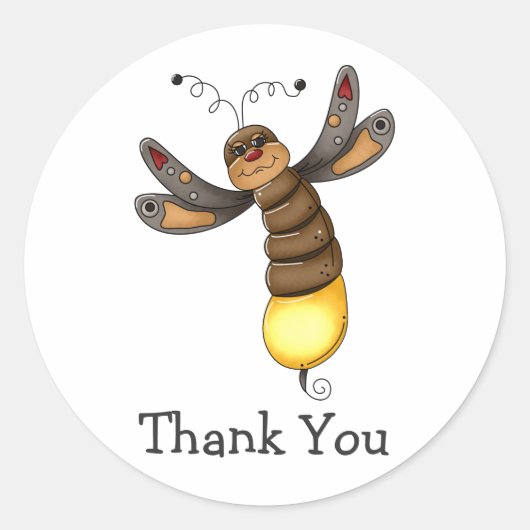 Buggin' u weer ・ bliksemschicht ronde sticker (Voorkant)