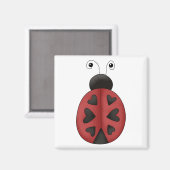 Buggin’ You Ladybug Hearts Magneet (Voorkant / Achterkant)
