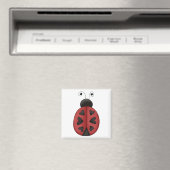 Buggin’ You Ladybug Hearts Magneet (Insitu (Vaatwasser))