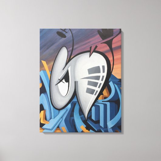 BUGGRATT CITY 02.09.2018 CANVAS AFDRUK (Voorkant)