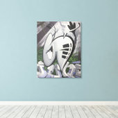 BUGGRATT OERWOUD 04.15.2018 CANVAS AFDRUK (Insitu (Houten vloer))