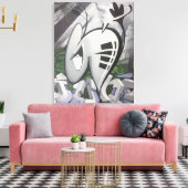 BUGGRATT OERWOUD 04.15.2018 CANVAS AFDRUK (Insitu (Woonkamer))