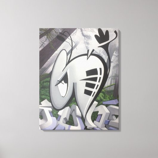 BUGGRATT OERWOUD 04.15.2018 CANVAS AFDRUK (Voorkant)