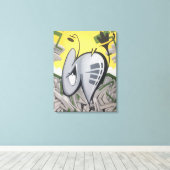 BUGGRATT SURE 03.07.2018 CANVAS AFDRUK (Insitu (Houten vloer))