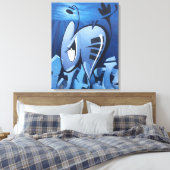 BUGGRATT WATER 03.22.2018 CANVAS AFDRUK (Insitu (Slaapkamer))