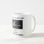 "Buggy Fly - Truite Fly "To Do List" Mug (Devant droit)