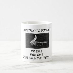 "Buggy Fly - Truite Fly "To Do List" Mug