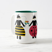 Buggy Martzkin Ladybug & Honey Bee Mok (Voorkant links)