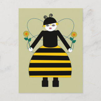 Buggy Martzkins Honey Bee Briefkaart