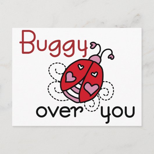 Buggy over jou briefkaart (Voorkant)