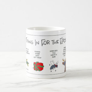 Bughouze Flies help Santa's Elves Koffiemok