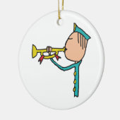 Bugle Keramisch Ornament (Links)