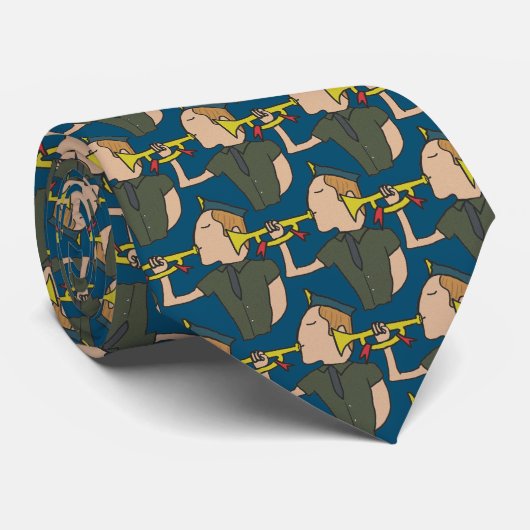 Bugle Stropdas (Opgerold)