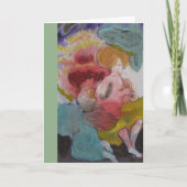 Bugleplayer en bidengel kaart (Voorkant)