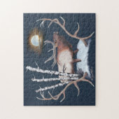 Bugling Bull Elk Legpuzzel (Verticaal)