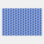 Bugling Elk in Winter - Originele Wilde Kunst Inpakpapier Vel (Voorkant)