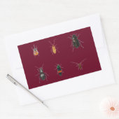 Bugs 2011 rechthoekige sticker (Envelop)