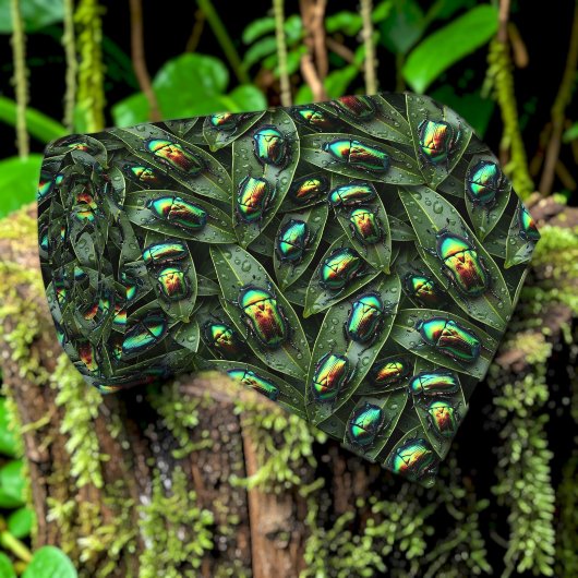 Bugs and Insect Pattern Custom Necktie Stropdas