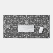 Bugs, blanc cassé sur noir (Clavier et souris)