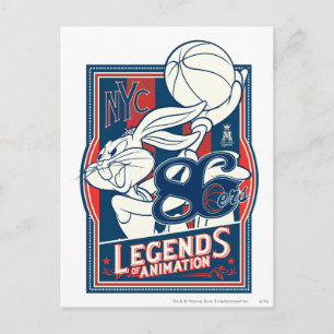 BUGS BUNNY™ 86-ers Briefkaart