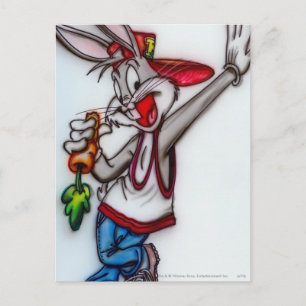 BUGS BUNNY™ Airbrush Briefkaart