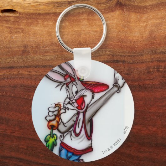 BUGS BUNNY™ Airbrush Sleutelhanger (Voorkant)