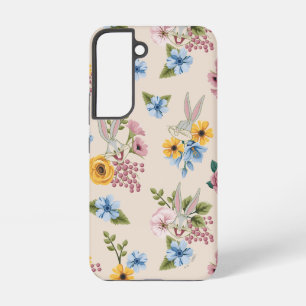 BUGS BUNNY™ Bloem Borduurpatroon Samsung Galaxy Hoesje