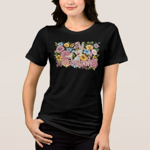 BUGS BUNNY™ Borduurwerk Grafisch Tri-Blend Shirt