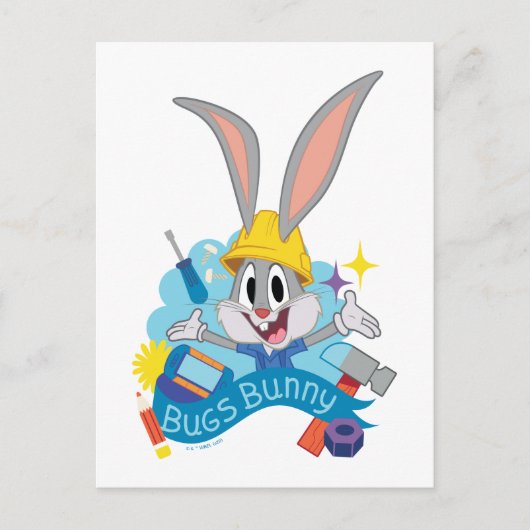 BUGS BUNNY BUILDER™| BUGS BUNNY™ Character Art Briefkaart (Voorkant)