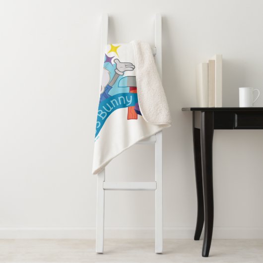 BUGS BUNNY BUILDER™| BUGS BUNNY™ Character Art Sherpa Deken (In situ)