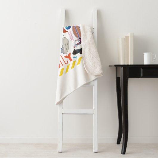 BUGS BUNNY BUILDER™| BUGS BUNNY™-werkmiddelen Sherpa Deken (In situ)