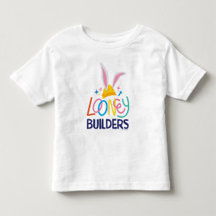 BUGS BUNNY BUILDER™  Logo met hard Pet gestapeld Kinder Shirts