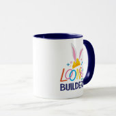 BUGS BUNNY BUILDER™| Logo met hard Pet gestapeld Mok (Voorkant rechts)