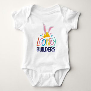 BUGS BUNNY BUILDER™ Logo met hard Pet gestapeld Romper