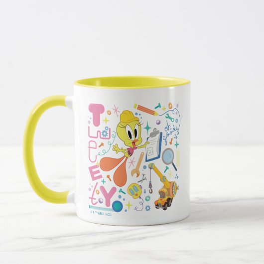 BUGS BUNNY BUILDER™| TWEETY™-werkmiddelen Mok (Links)