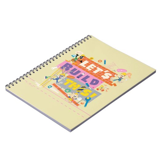 BUGS BUNNY BUILDERS™| Bouwlocatie "Laten we dit bo Notitieboek (Linkerzijde)