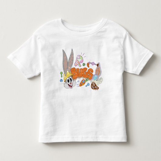 BUGS BUNNY BUILDERS™| BUGS BUNNY™-kettingkunst Kinder Shirts (Voorkant)