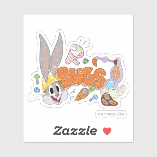 BUGS BUNNY BUILDERS™| BUGS BUNNY™-kettingkunst Sticker (Vel)